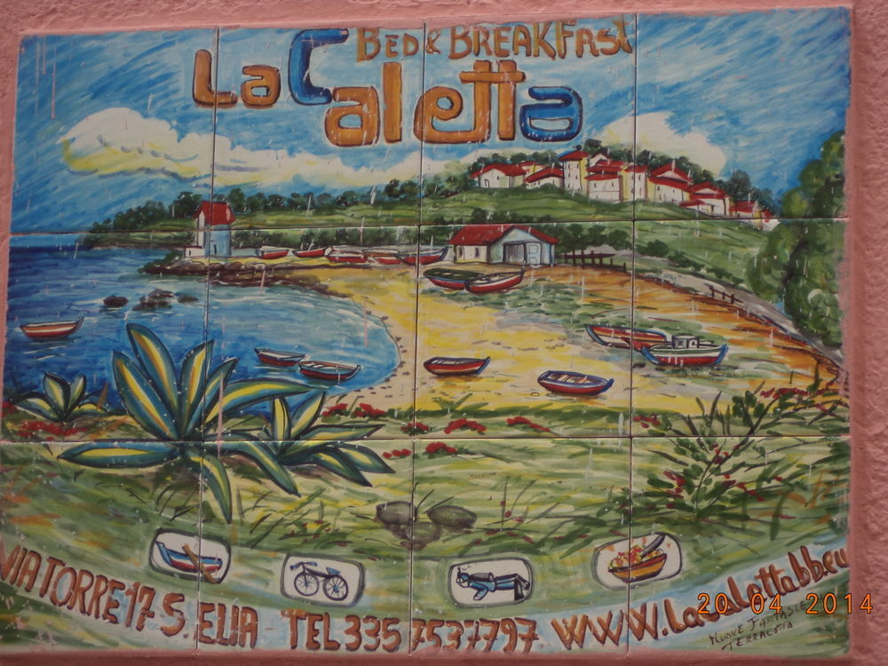 La Caletta Bed and Breakfast Santa Flavia Eksteriør billede